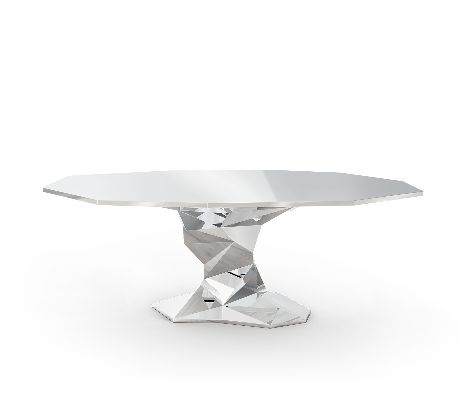 Bonsai Silver Luxe Dining Table