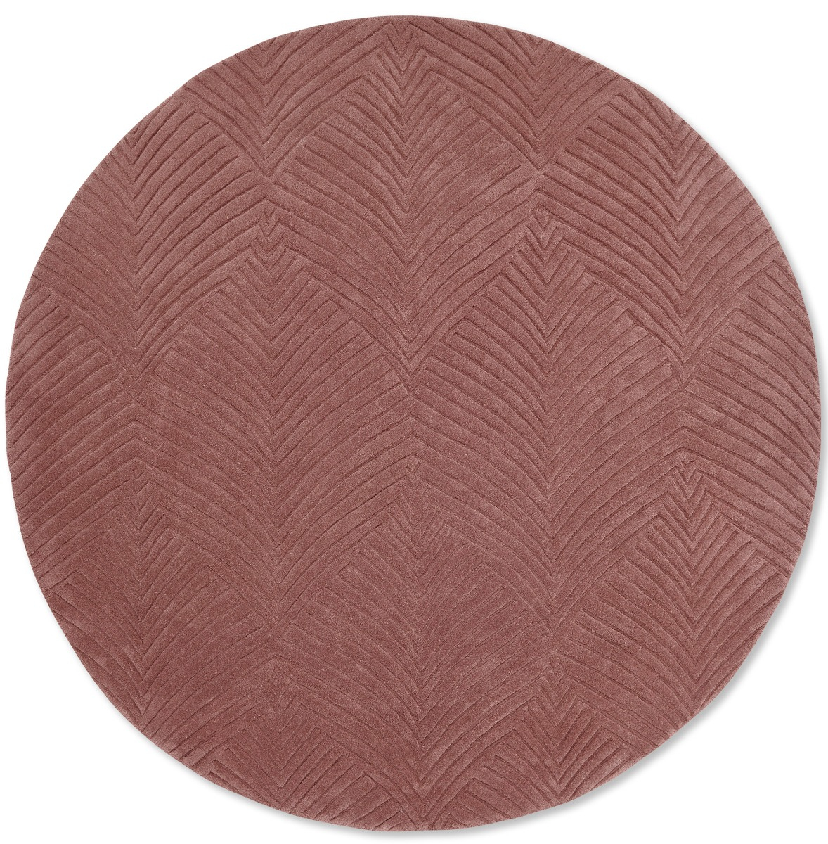 Folia Mink 38902 Circle Rug