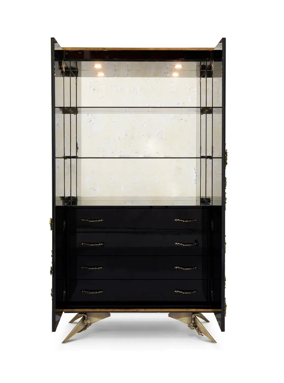 Mirage Aged Mirror Armoire