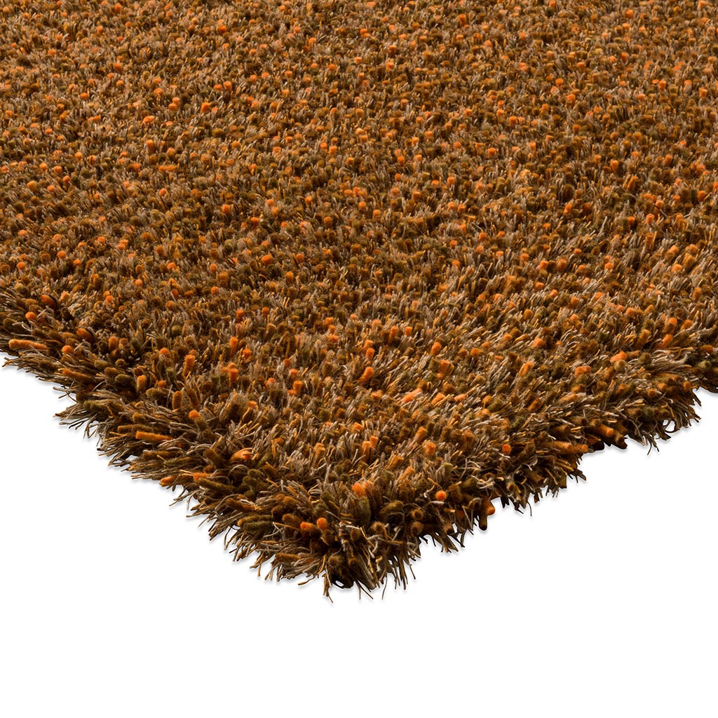 Tangerine Shag Rug