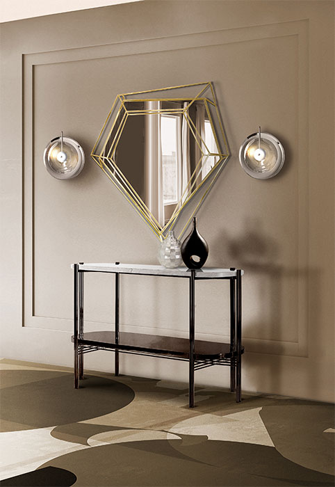 Lustre Small Wall Mirror - 2