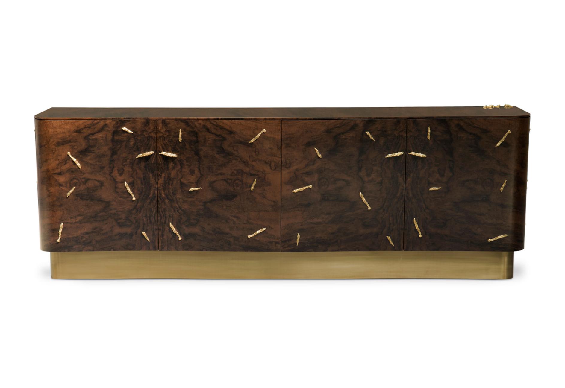 Designer Wood Sideboard