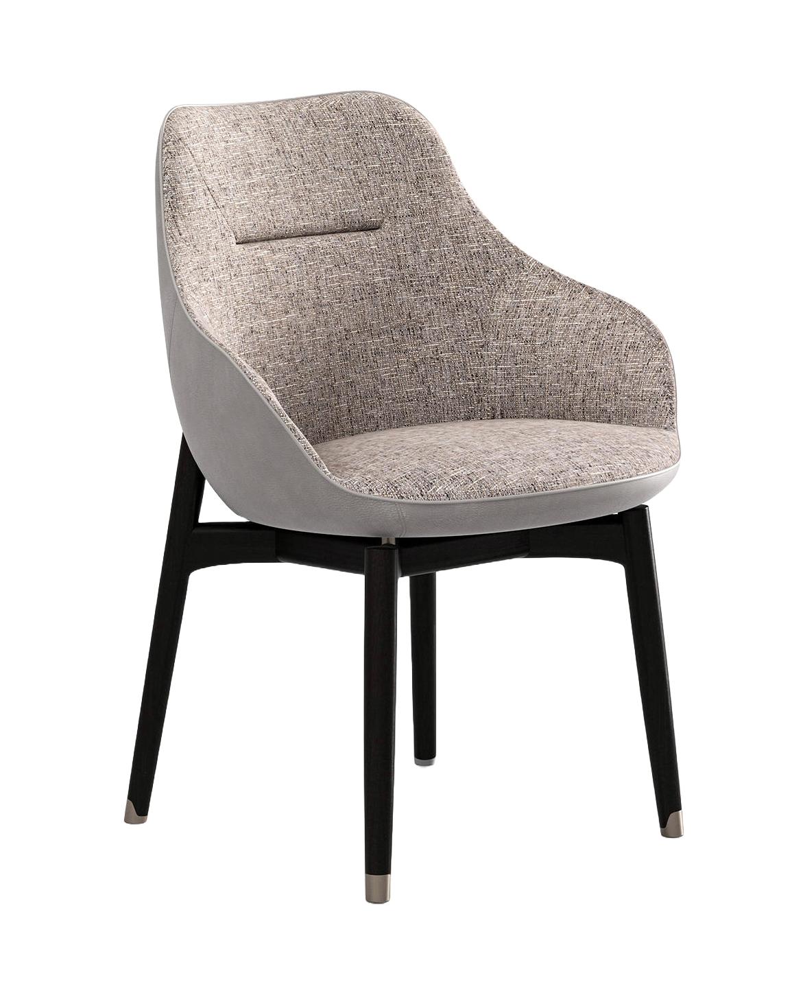 Royal Upholstered Chair With Armrests