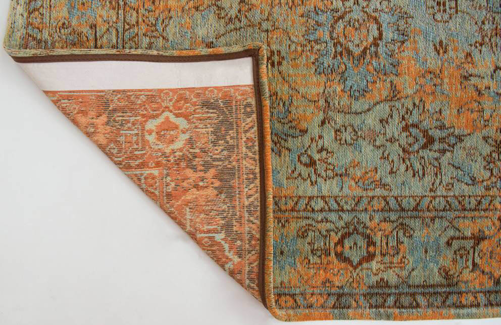 Blue Orange Bright Persian Premium Rug | Size: 9' 2