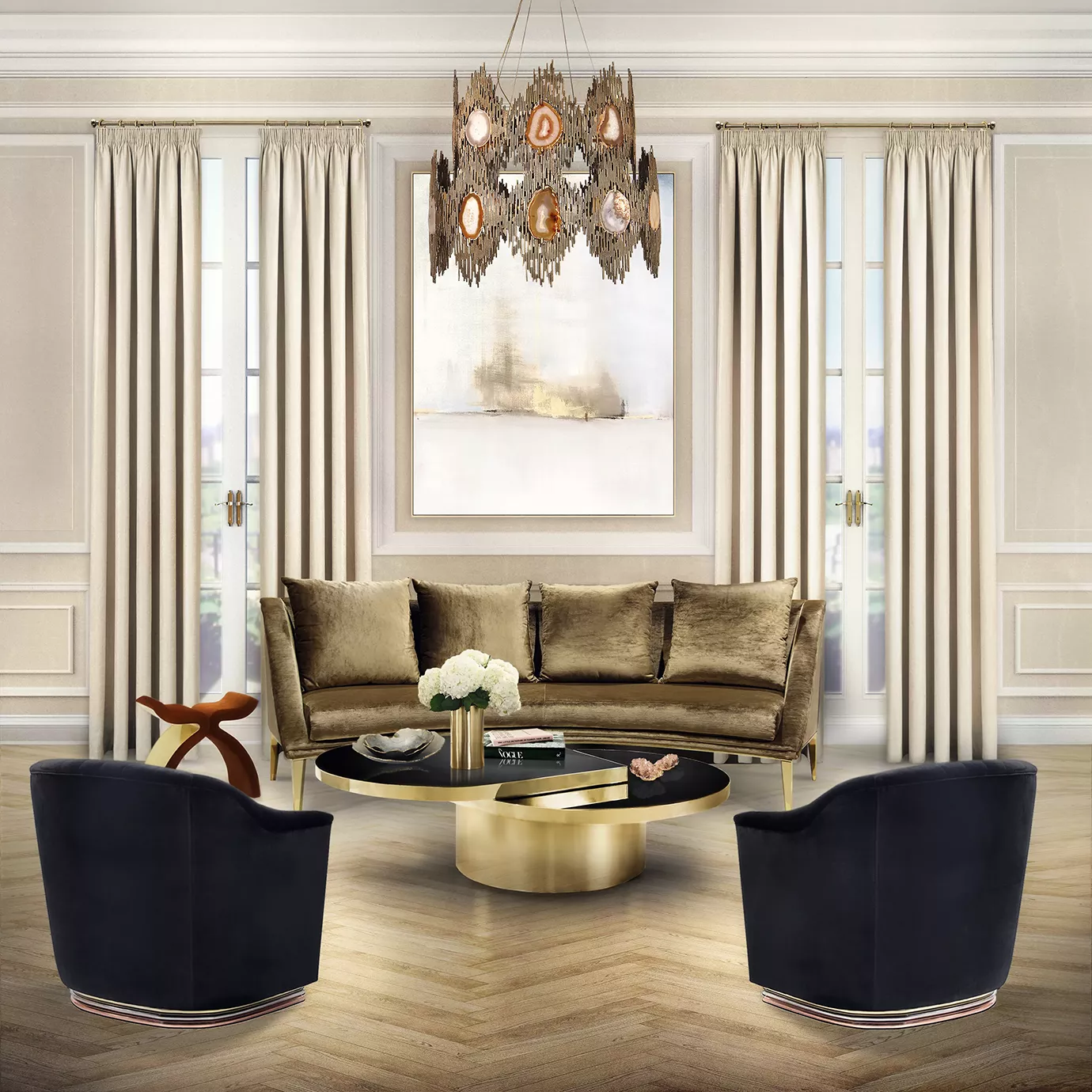 Hana Curve Sofa