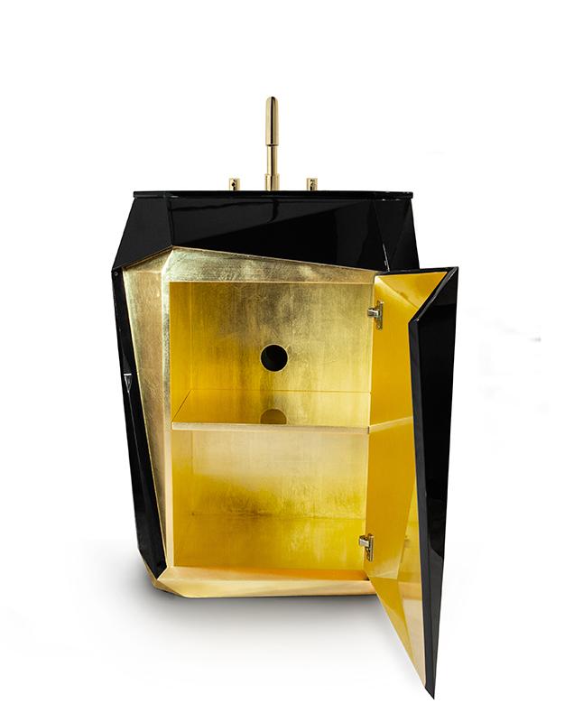 Gemstone Pedestal Sink