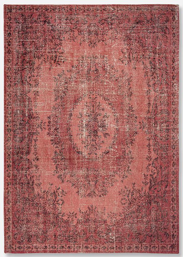 Vintage Medallin Red Rug