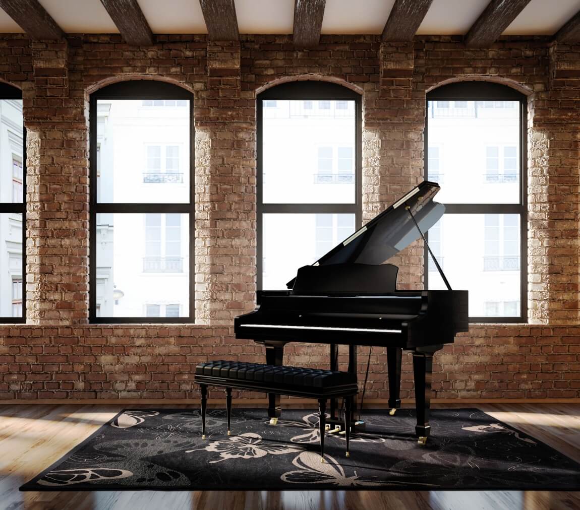 Magia Black Rug