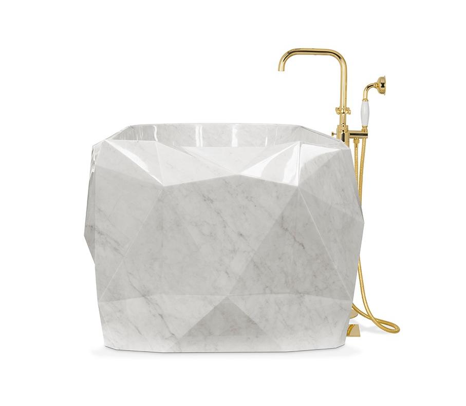 Gemstone Marble Bathtub