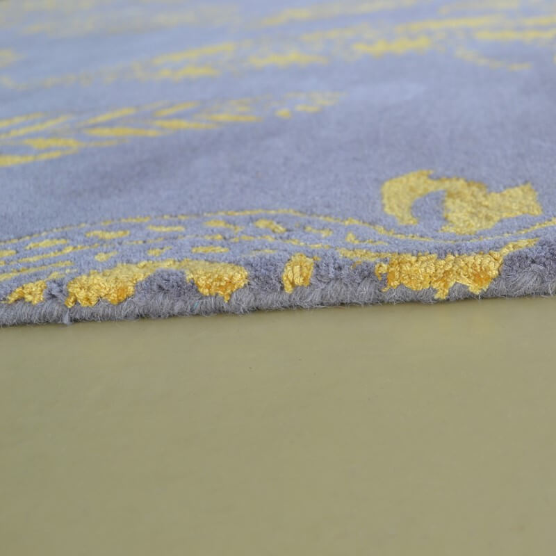 Loran Yellow Handwoven Rug