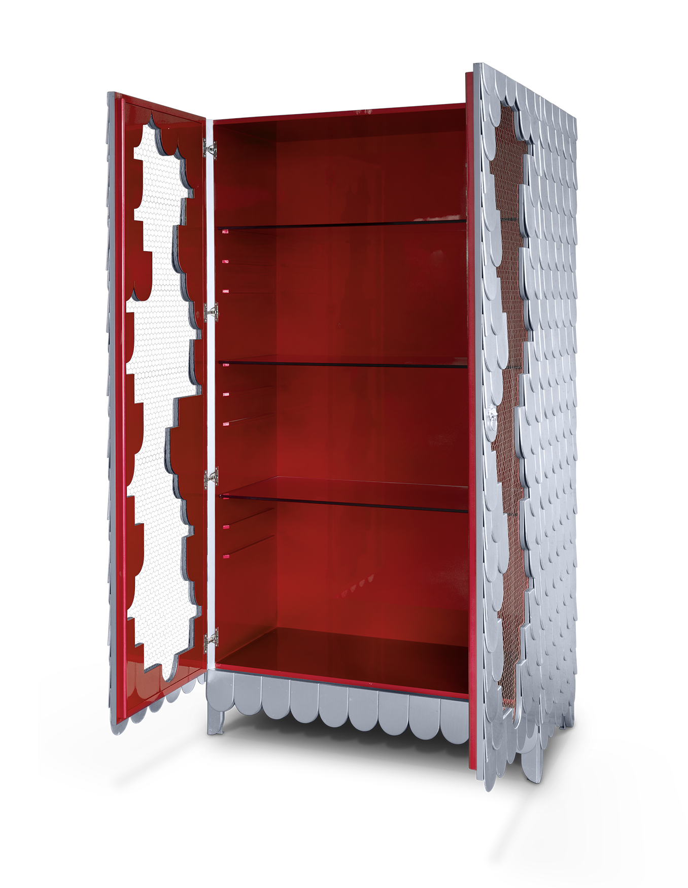 Porto Red Cabinet