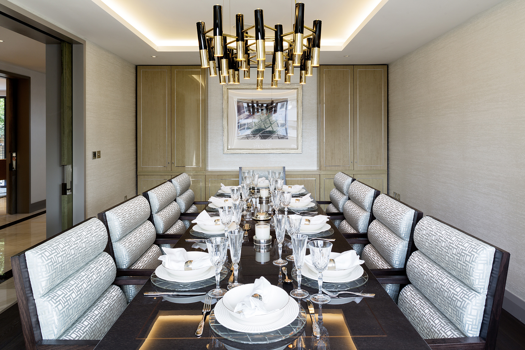 Modernist Suspension Lamp - 4