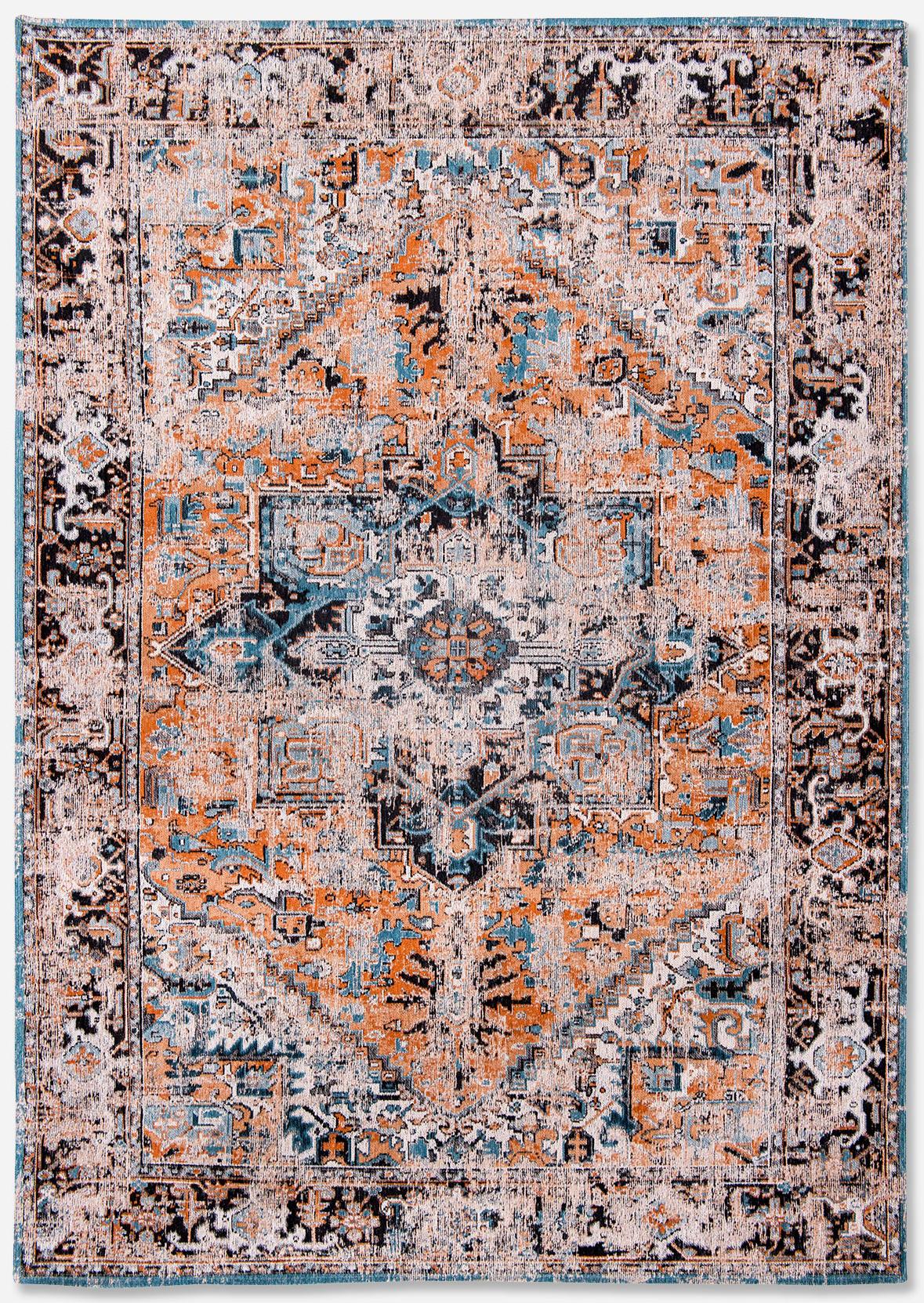 Flatwoven Vintage Orange Rug