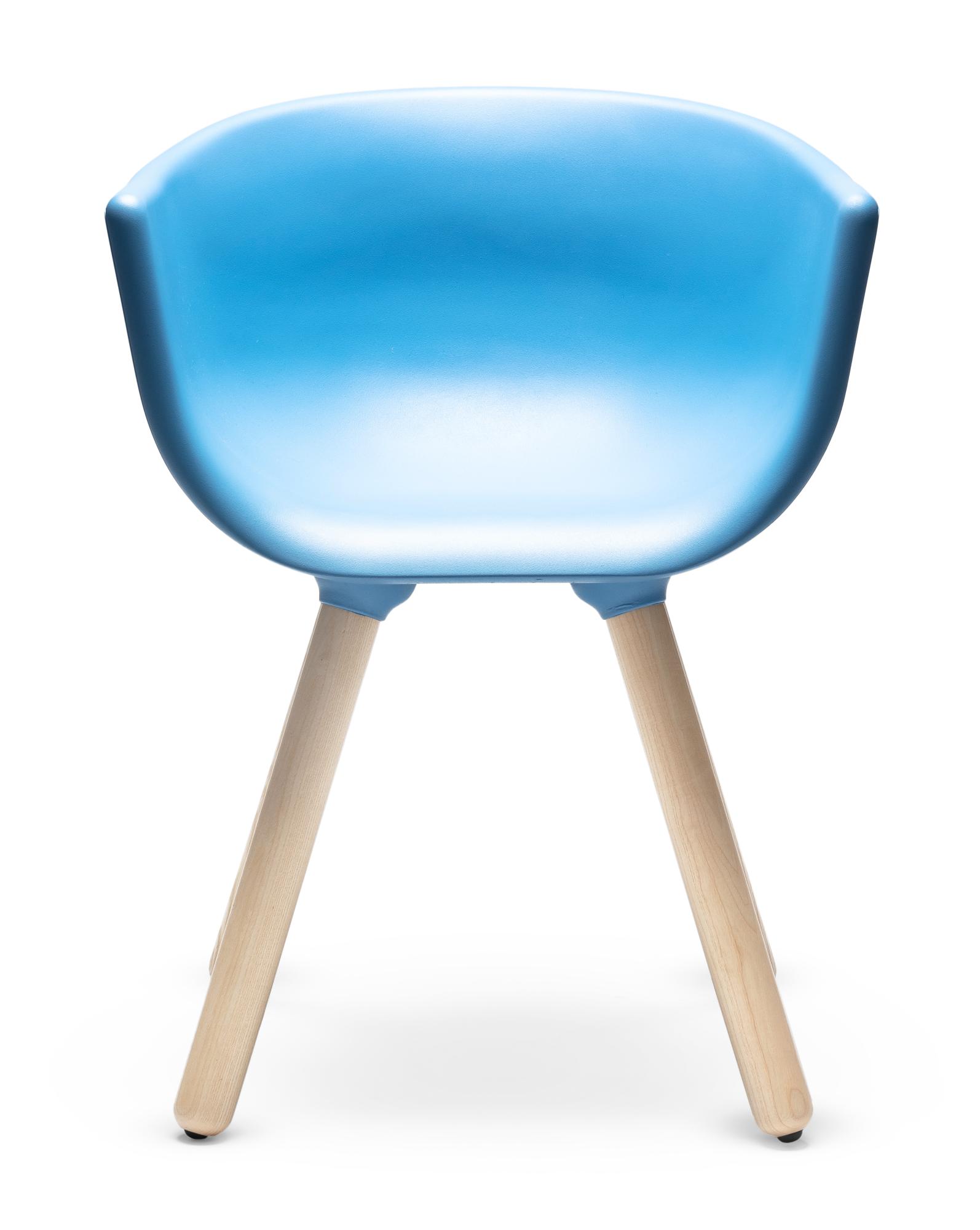 Tulip S Blue Chair