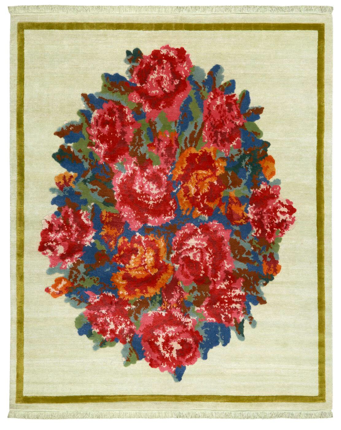 Traditional Hand-Knotted Rug