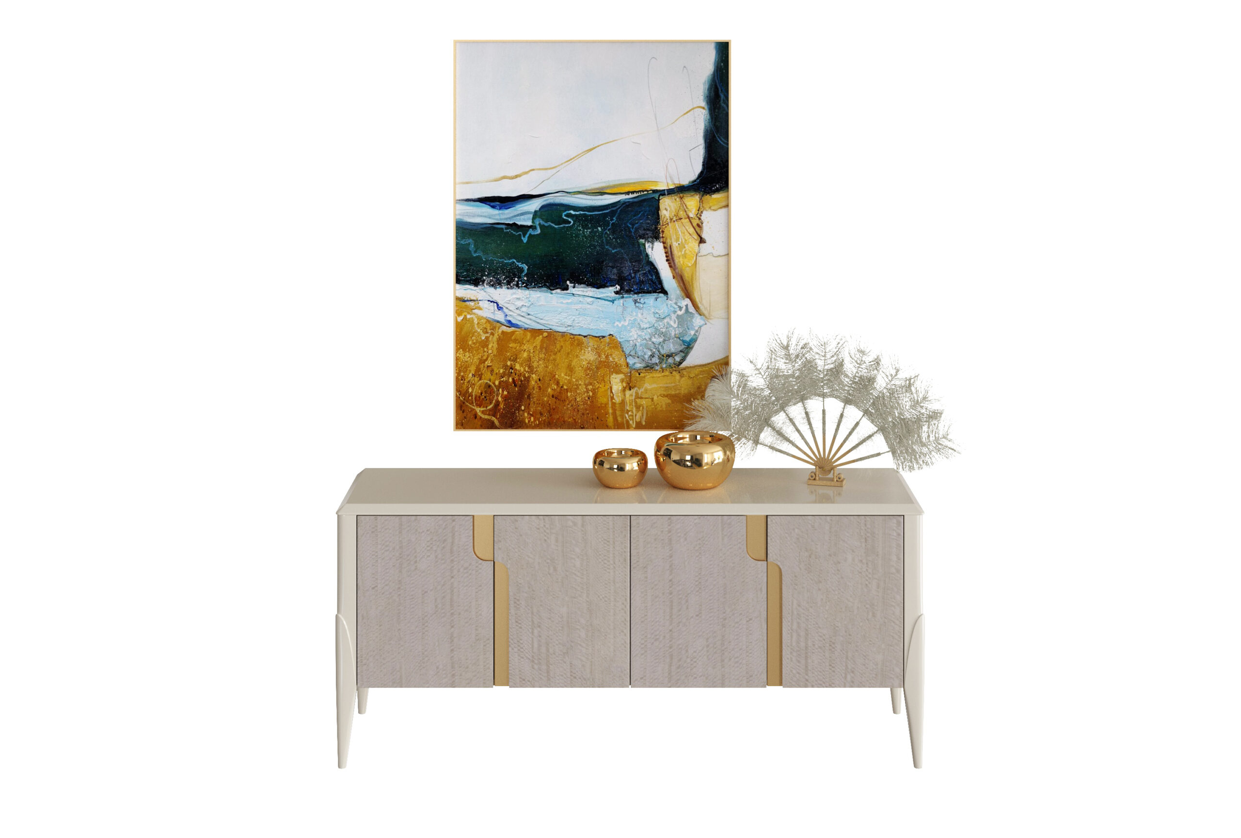 Grey Clizia Sideboard