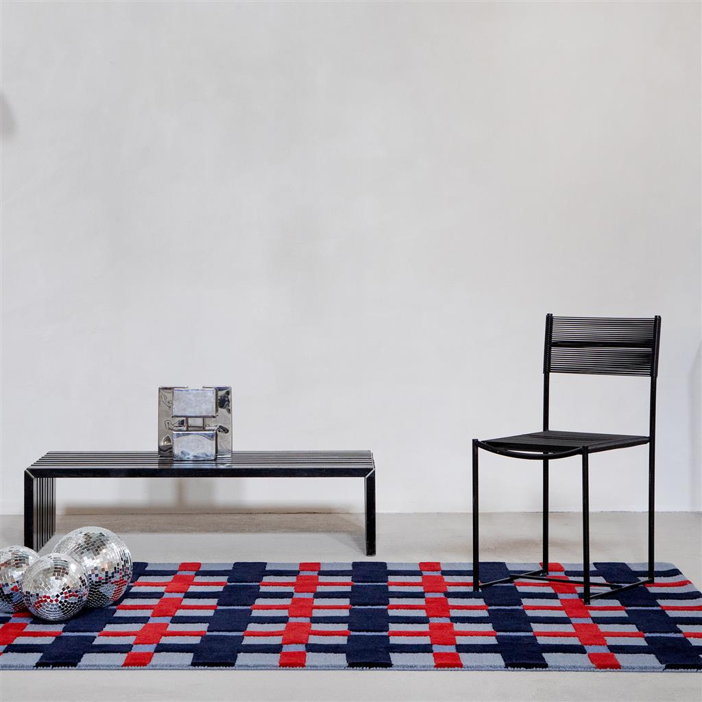 Milano Blue Rug ☞ Size: 5' 7" x 8' (170 x 240 cm)