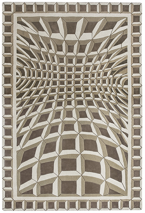 Illusion Handwoven Rug ☞ Size: 200 x 300 cm