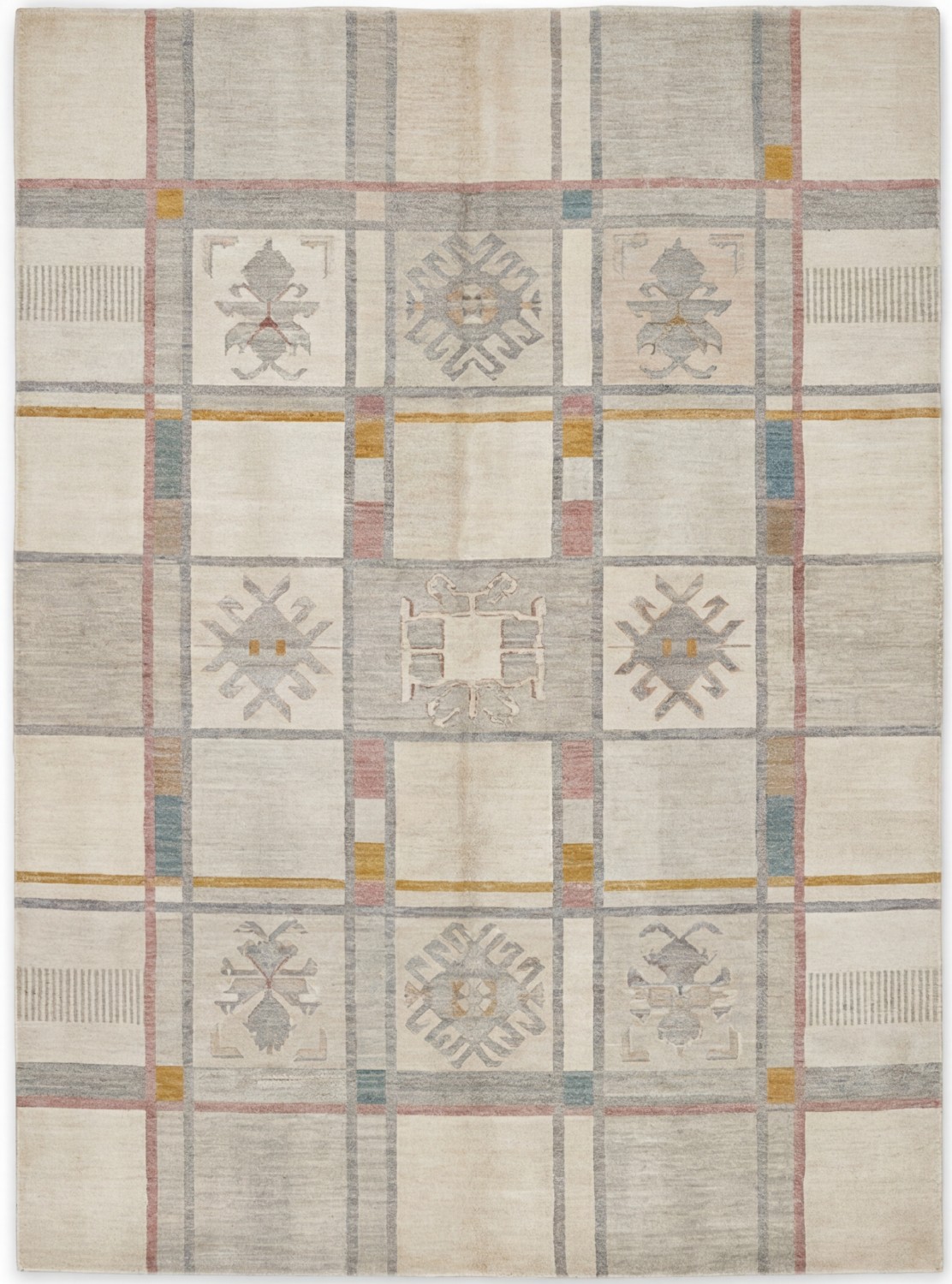Grid Archive Artisan Rug