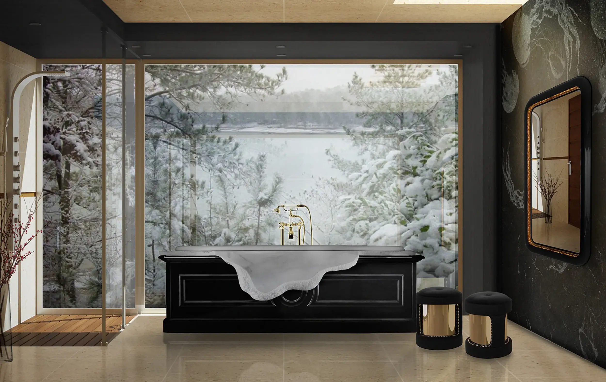Stonehaven Soak Bathtub