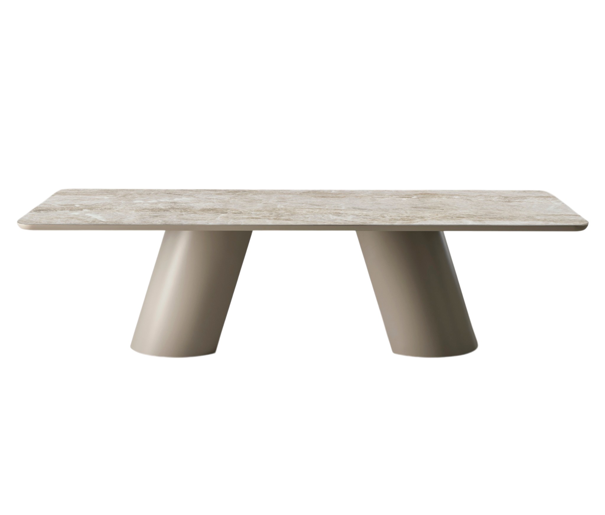 Altea Beige Ceramic-Top Dining Table