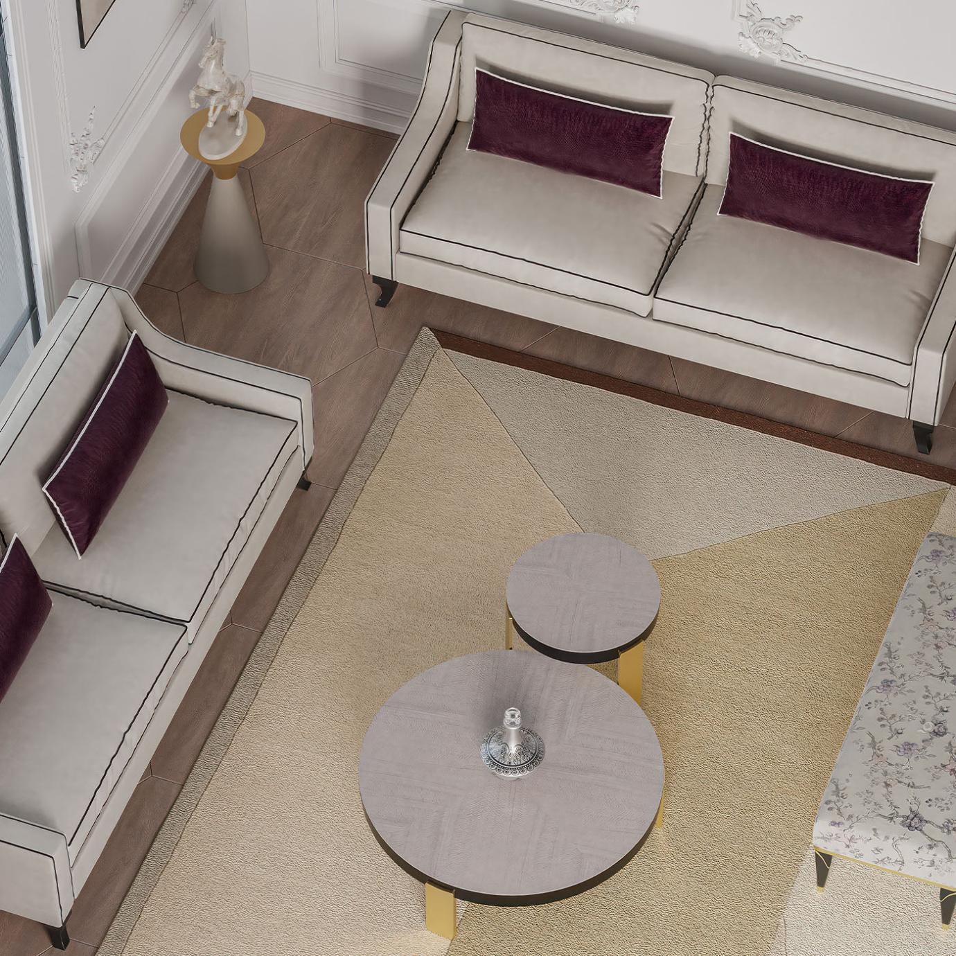 Natural Wooden Side Table
