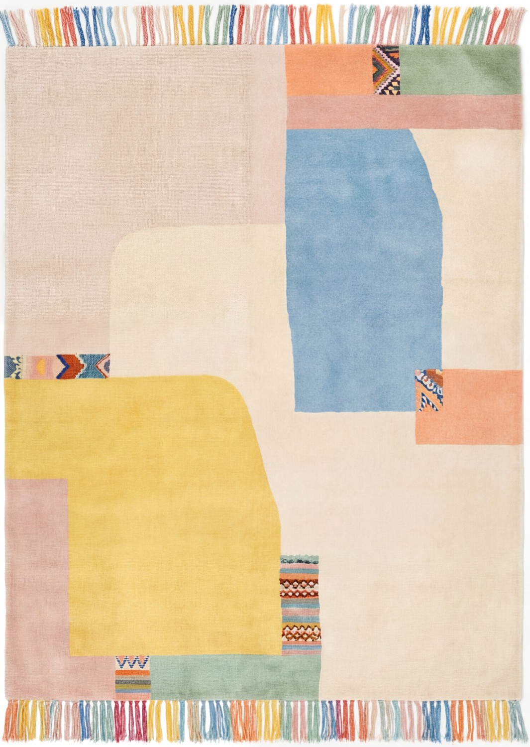 Playful Blocks Artisan Rug