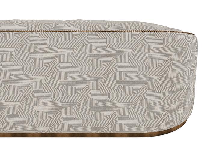 Premium Comfort Beige Curved Sofa