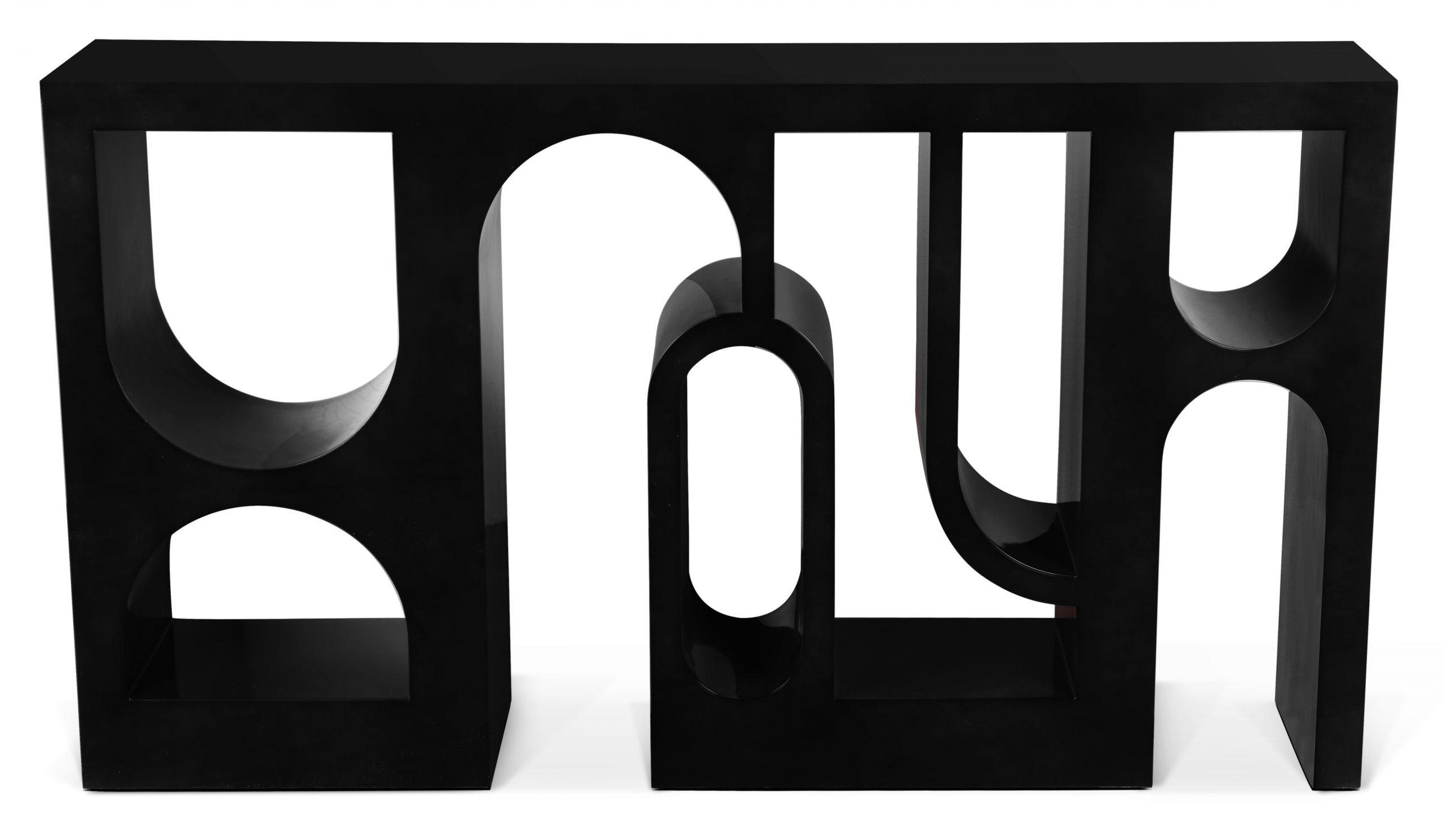 Glossy Black Premium Console