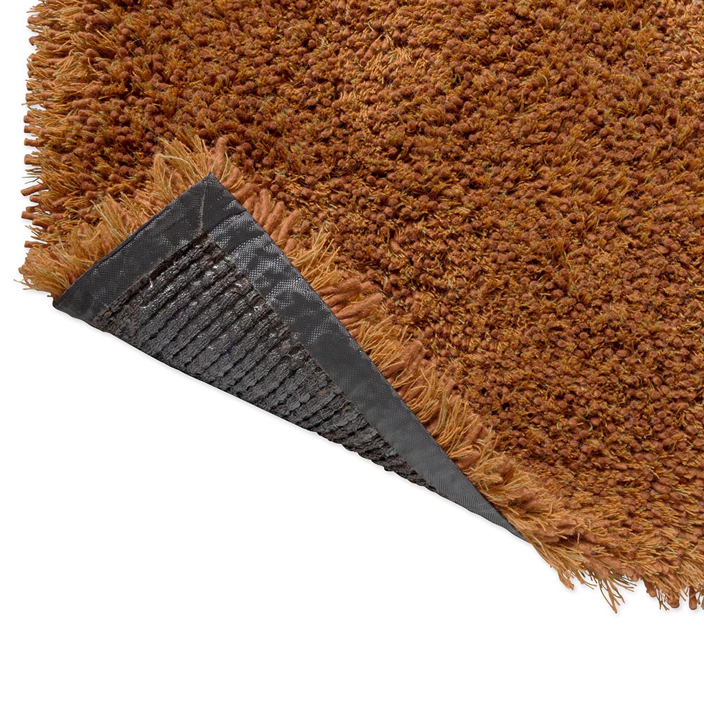 Terracotta Shag Rug