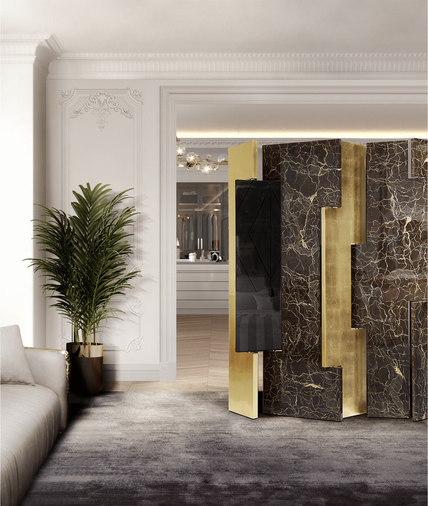 Luxe Folding Screen