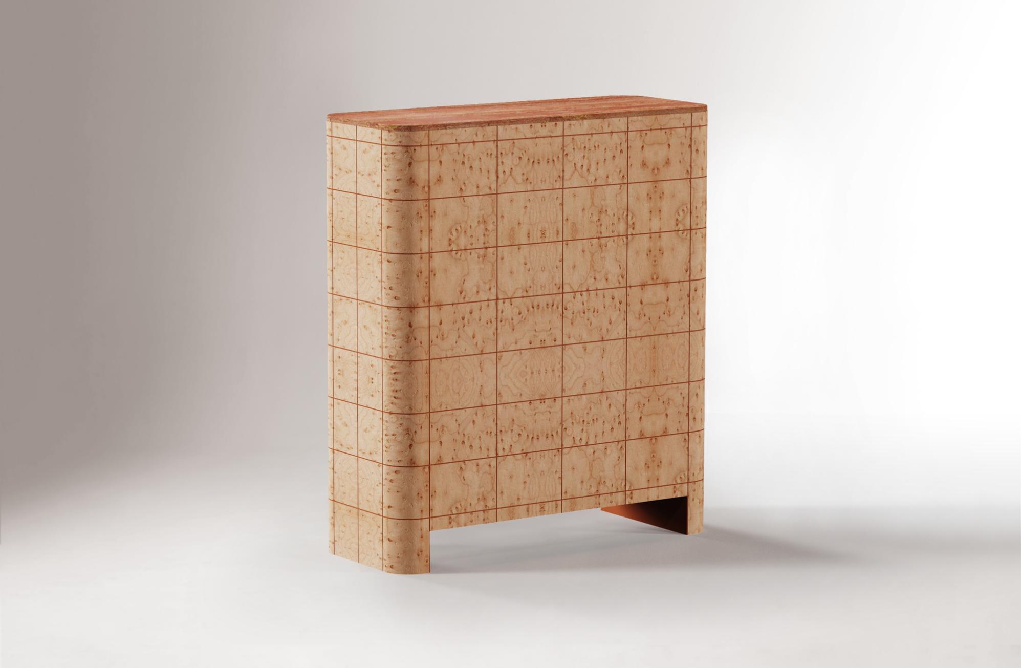 Soft Cage Bar Cabinet