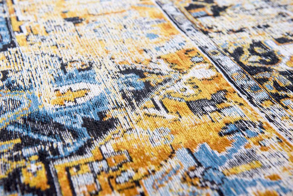 Flatwoven Vintage Gold Rug