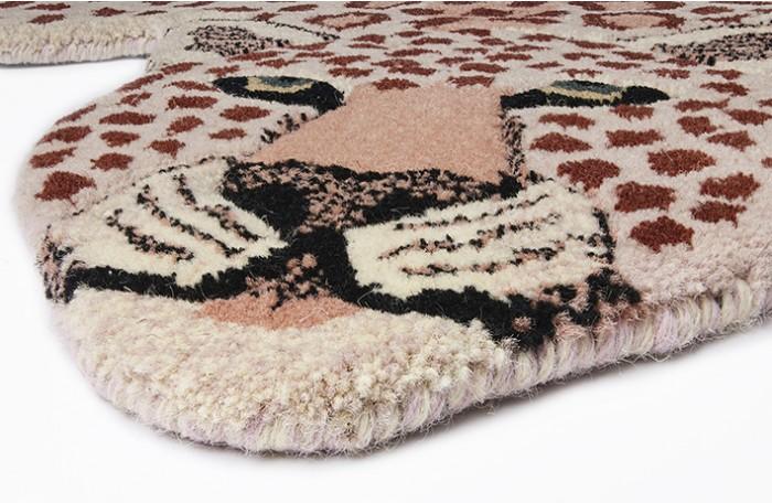Leopard Pink Rug 90 х 150 cm
