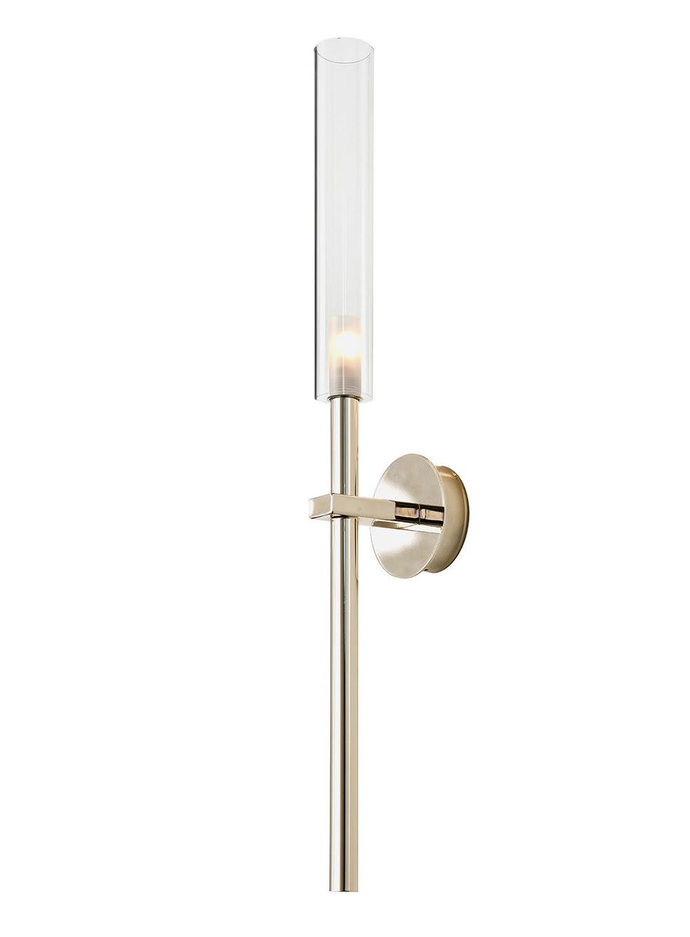 Soft Gold Pyrex Glass Wall Lamp