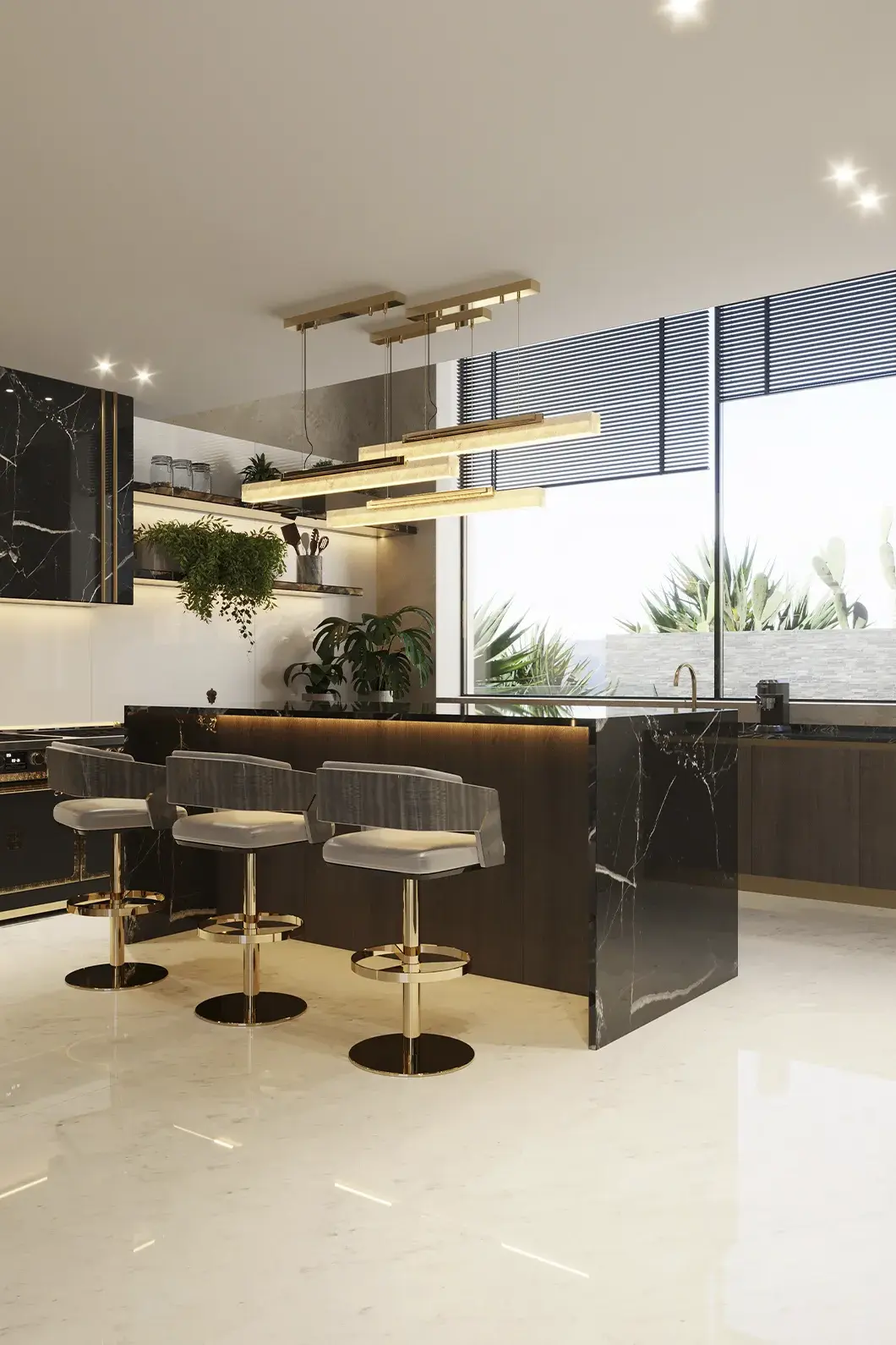 Crown Swivel Bar Chair - 3