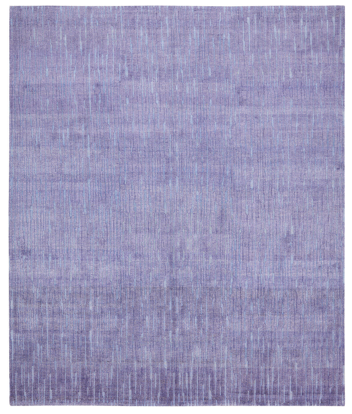 Hand-Knotted Violet Rug