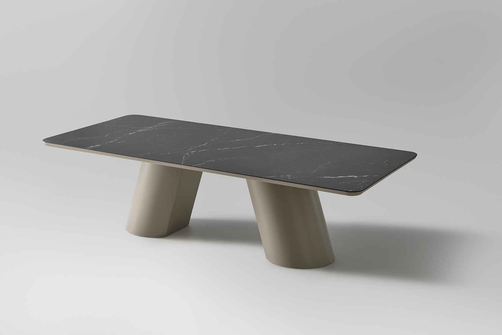 Altea Black Ceramic-Top Dining Table