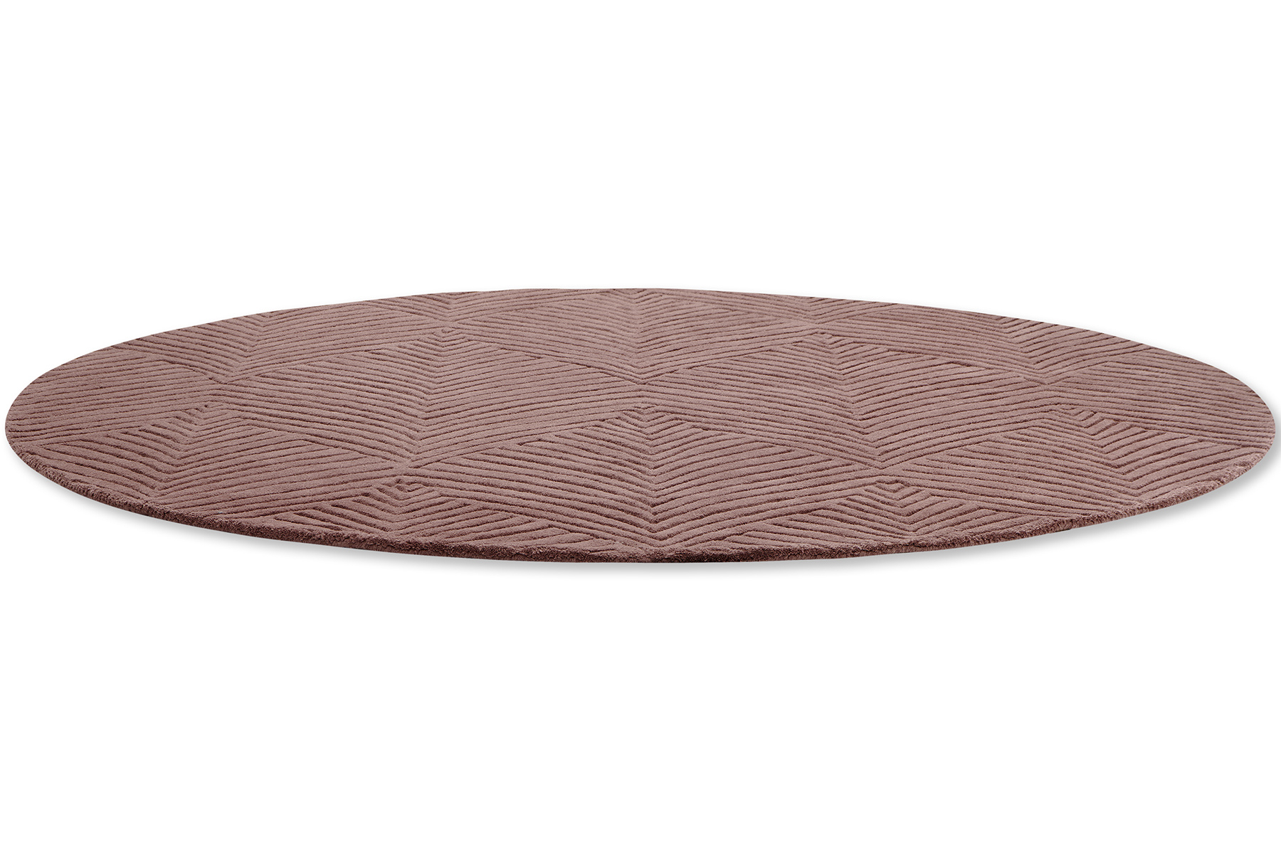 Folia Mink 38902 Circle Rug