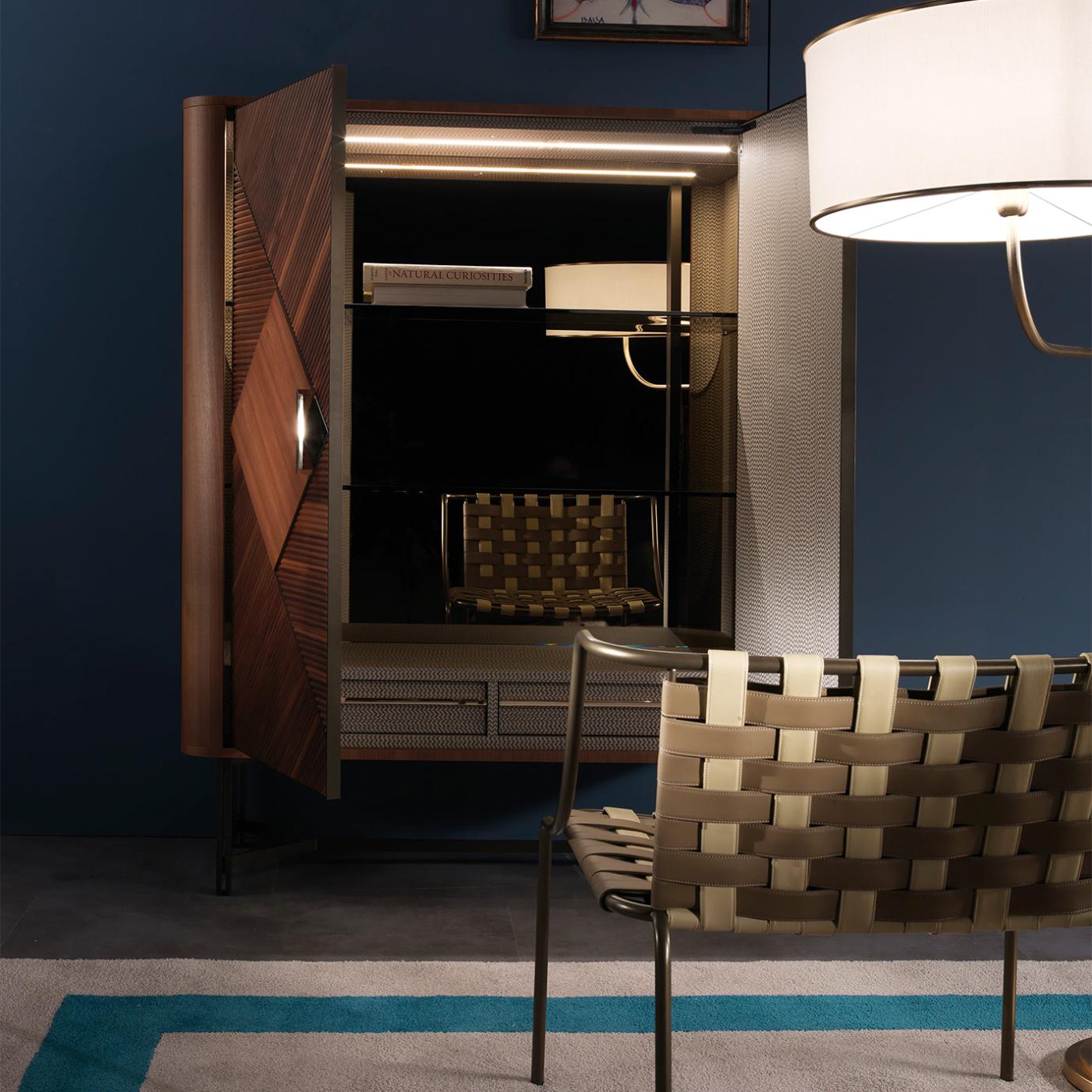 Walnut Cabinet