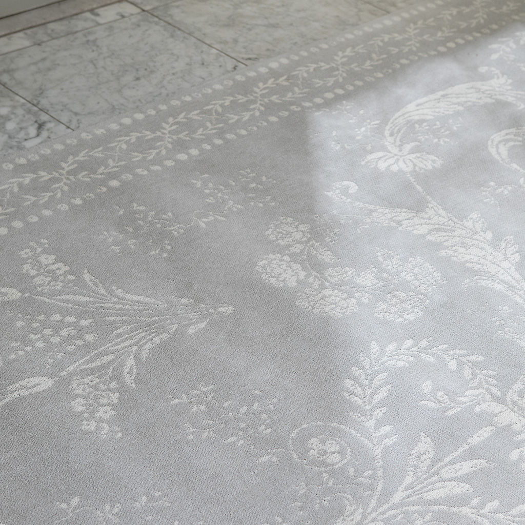 Josette Grey Cotton Rug | Size: 5' 7