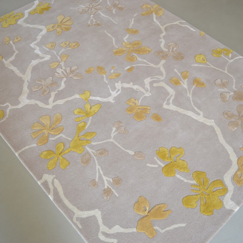 Anthea Saffron Handwoven Rug | Size: 6' 7
