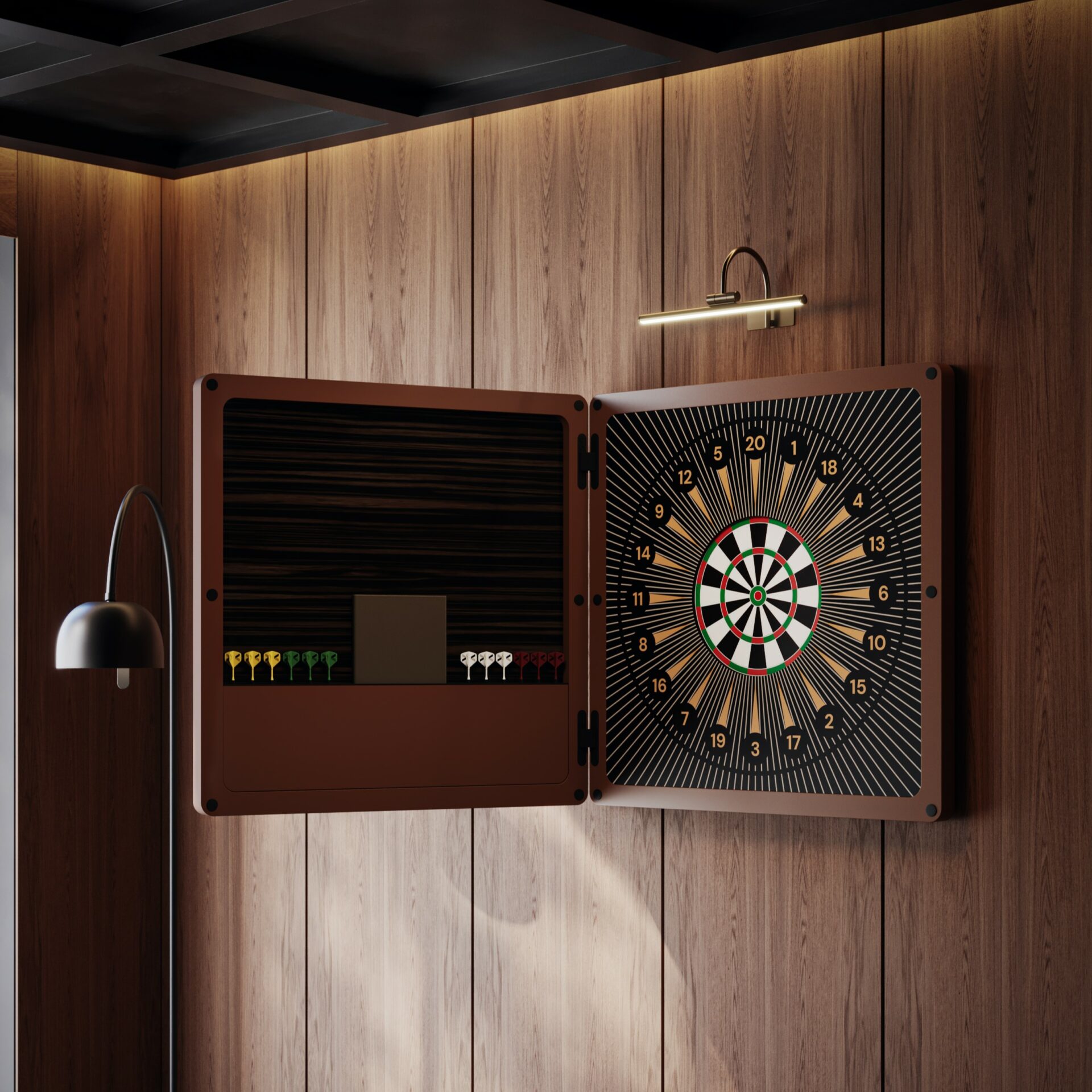 Nido Dartboard Cabinet