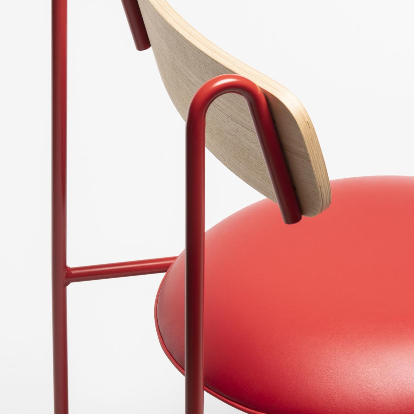 Lena Red Ash Chair