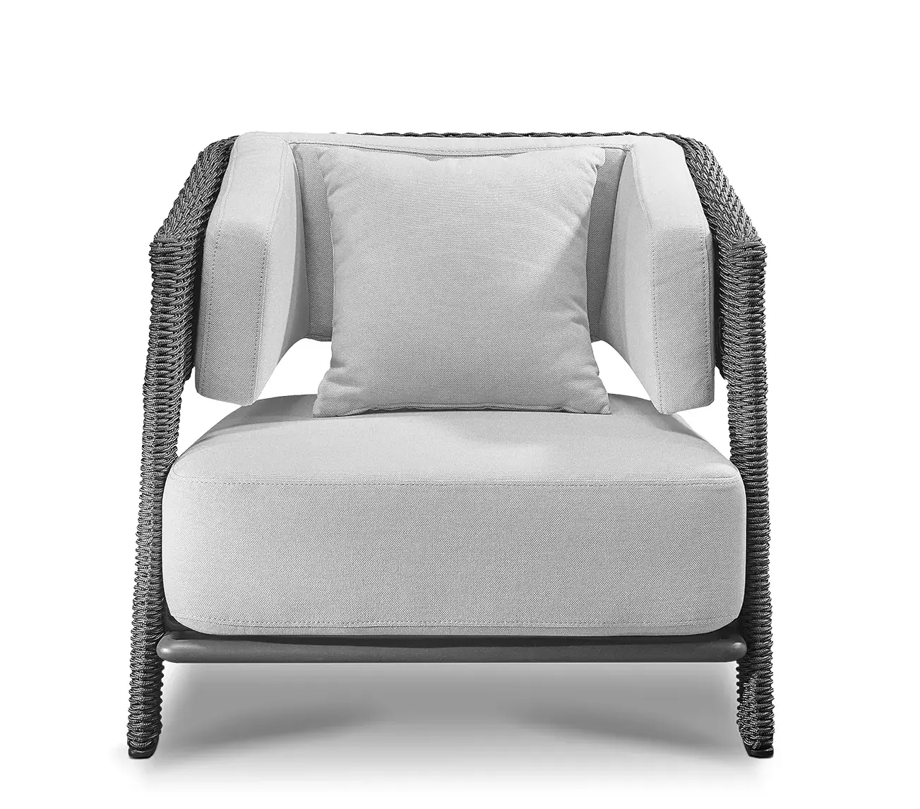 Crown Grey Armchair