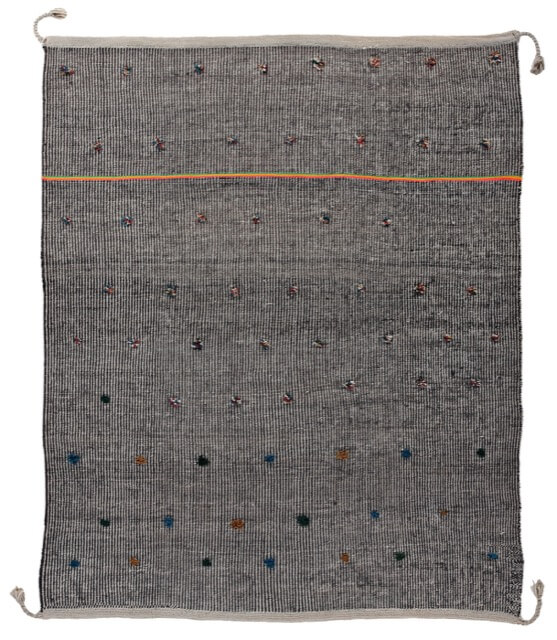 Tribal Neon Kelim Rug