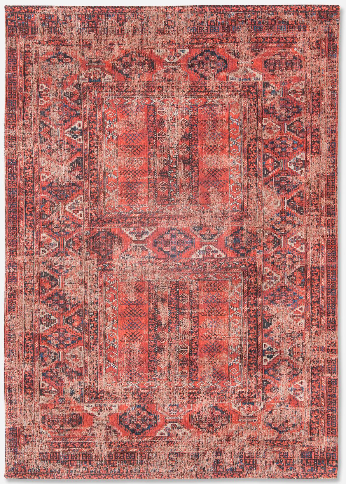 Flatwoven Vintage Red Rug