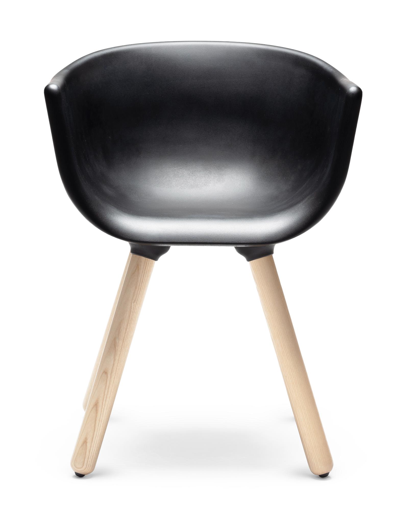Tulip S Black Chair