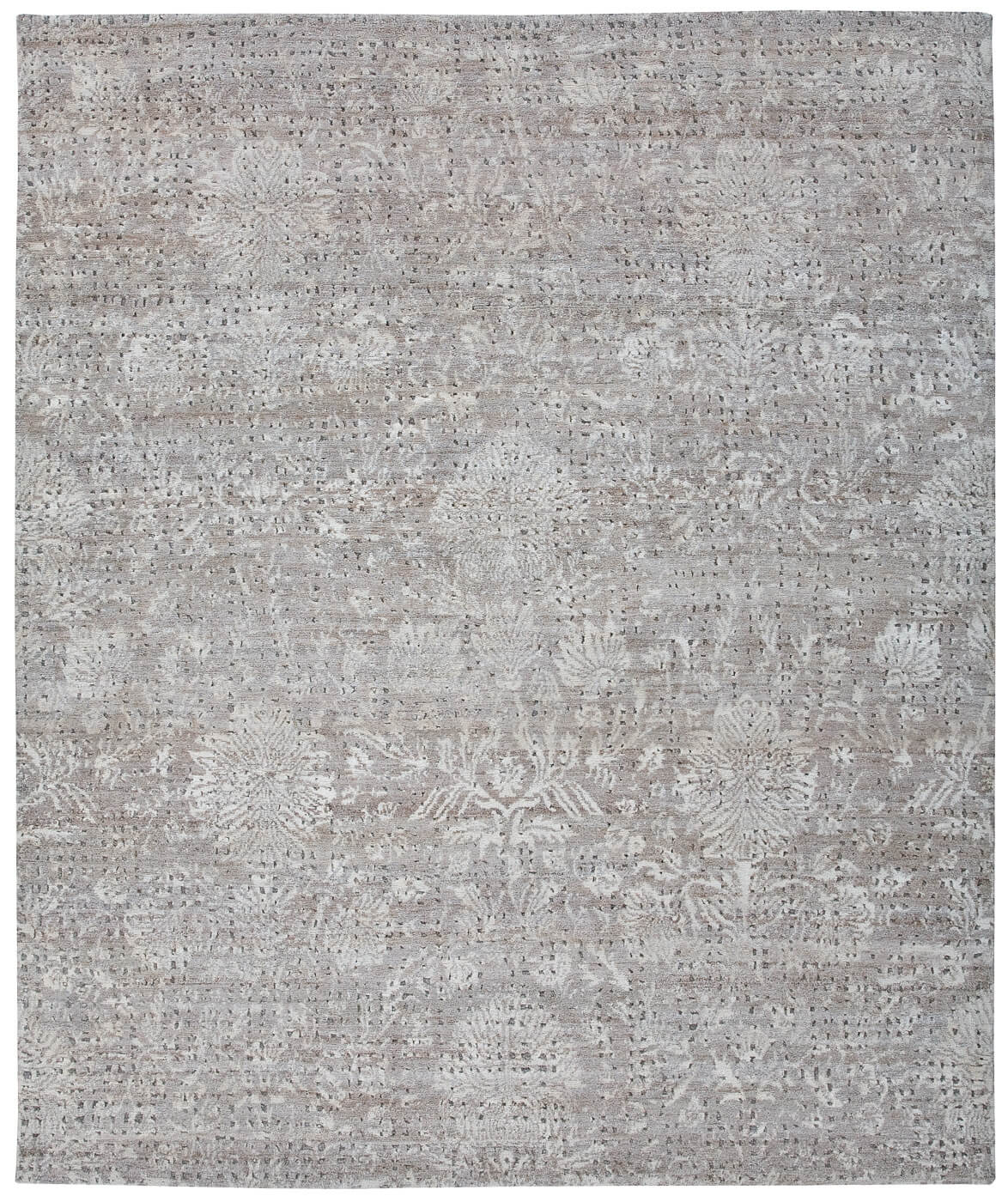 Verona Hand-knotted Grey Rug