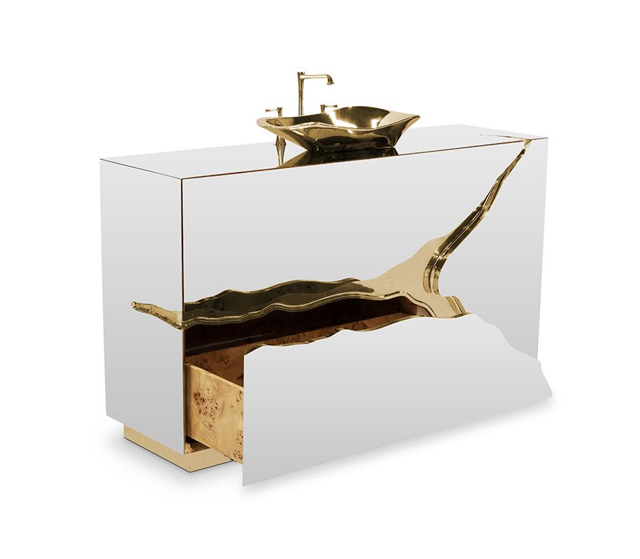 Rift Single Vanity Cabinet